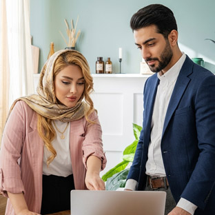 ویترین طلافروشی گالری رضوی